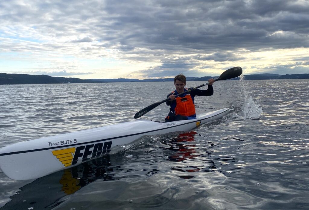 Surfski padling i Oslofjorden